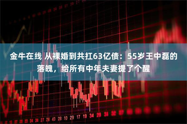 金牛在线 从裸婚到共扛63亿债：55岁王中磊的落魄，给所有中年夫妻提了个醒