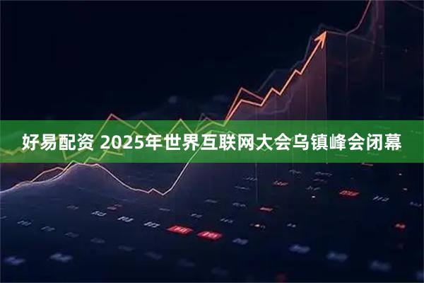 好易配资 2025年世界互联网大会乌镇峰会闭幕